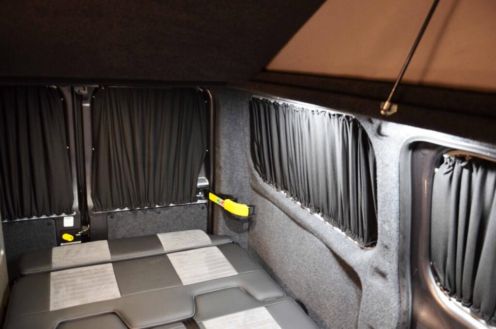 Ford Transit Campervan Conversion Rock n Roll Bed, cnc, offgridliving, custom, camper, customcamper, wildcamping, vanlife, vanlifer, builttoorder, camperforsale, glamping, bespoke, interior