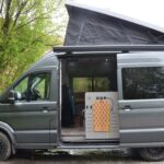 Crafter Custom Campervan Conversion. Rock 'N' Roll Campers Professional Vans Conversion info@rnrc.co.uk 01207 588855.