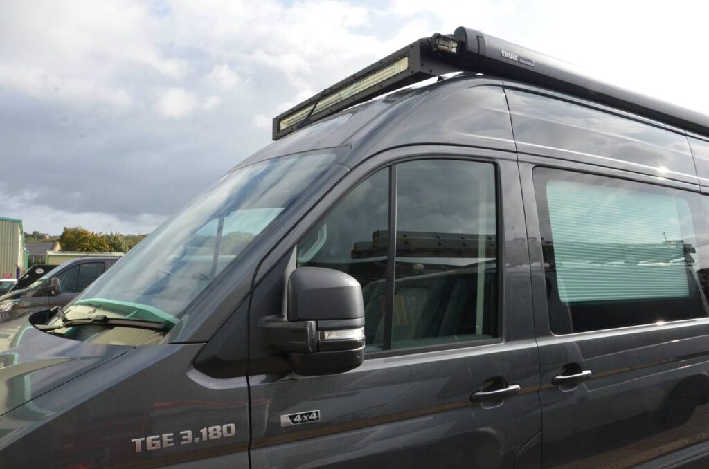 MWB MAN TGE 3.180 | 4x4 Campervan, cnc, offgridliving, custom, camper, customcamper, wildcamping, vanlife, vanlifer, builttoorder, campervan build, rock n roll bed campervan, campervan kitchen unit build, Rock N Roll Campervan LTD