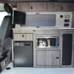 Lily & Jason VW T6.1 Campervan Conversion | African Chestnut Unit