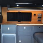 Beth & Mark VW SWB Transporter Conversion | Bamboo details | RIB Bed